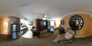 Coronado Beach Resort 360 studio living room