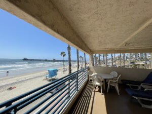 Southern California Beach Club 209 Balcony View