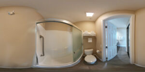 Southern California Beach Club virtual tour of 1BDa bath