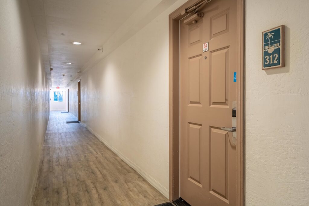 The Beach Club Interior Hallways