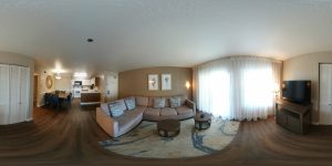 Capistrano SurfSide Inn 360 Virtual tour 2bd2ba living room