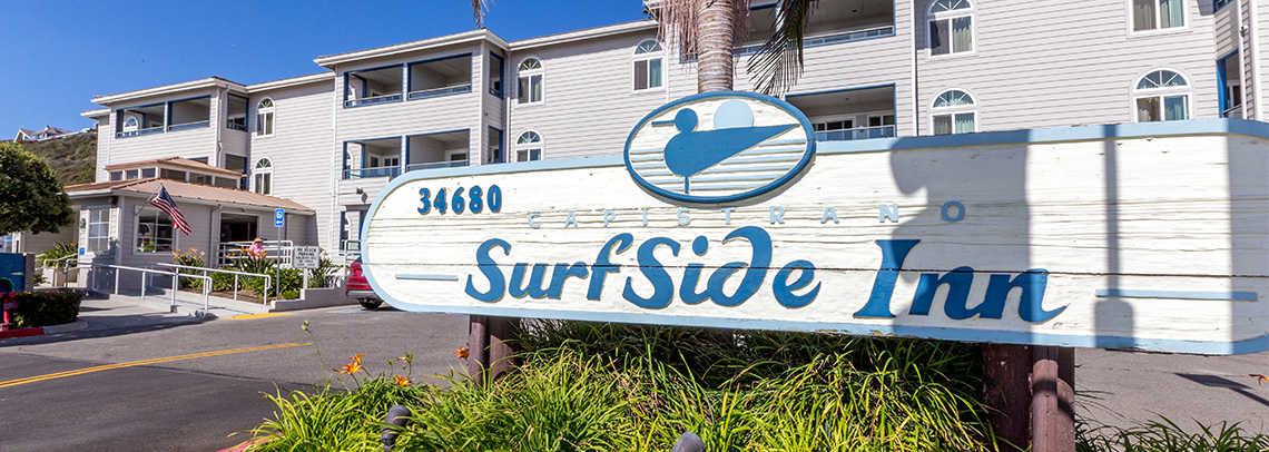 Capistrano SurfSide Inn Brochure Request Masthead